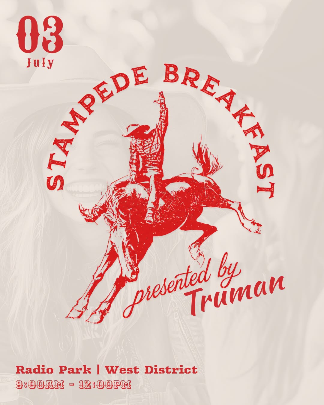 West District Stampede Breakfast by Truman