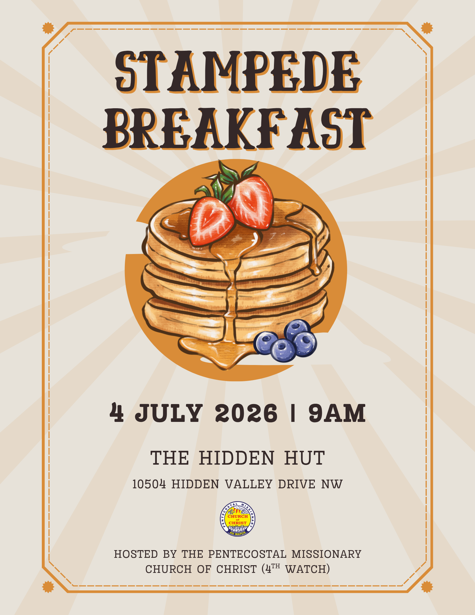 PMCC (4th Watch) Stampede Breakfast