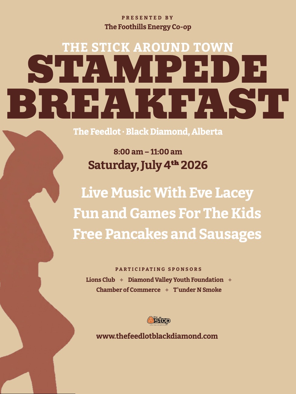 Stick Around Town Stampede Breakfast