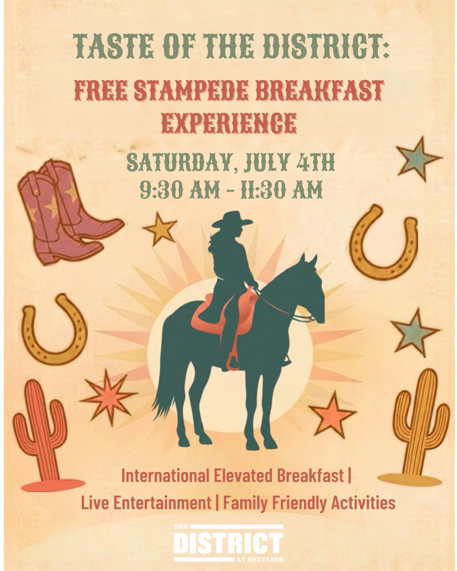 The District at Beltline 3rd Annual Stampede Breakfast