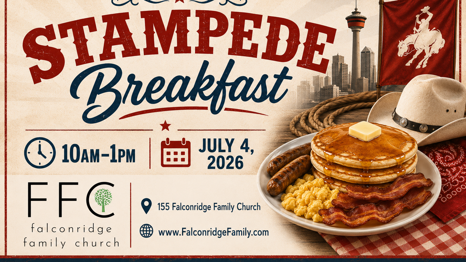 Falconridge Family Church Stampeded Breakfast 2026