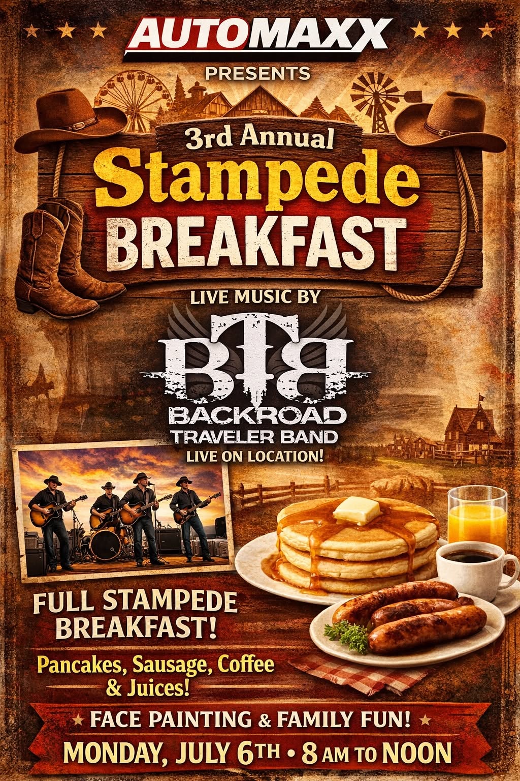 Automaxx 3rd Annual Stampede Breakfast