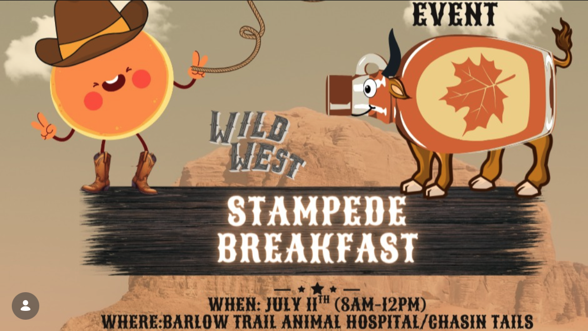 Barlow Trail Animal Hospital / Chasin' Tails Pet Friendly Pancake Breakfast