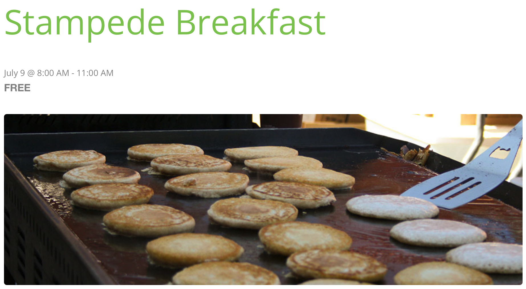 DDRC Stampede Breakfast 2026