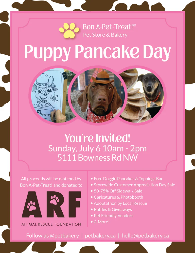 Bon A-Pet-Treat! Puppy Pancake Day