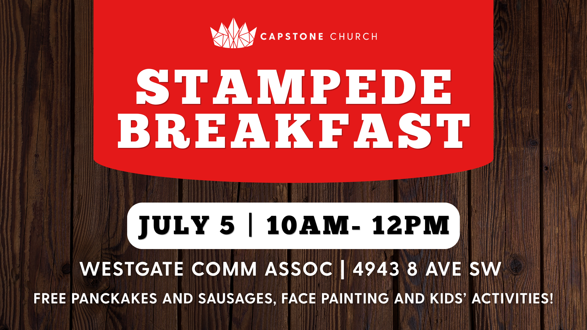 Capstone Church Stampede Breakfast