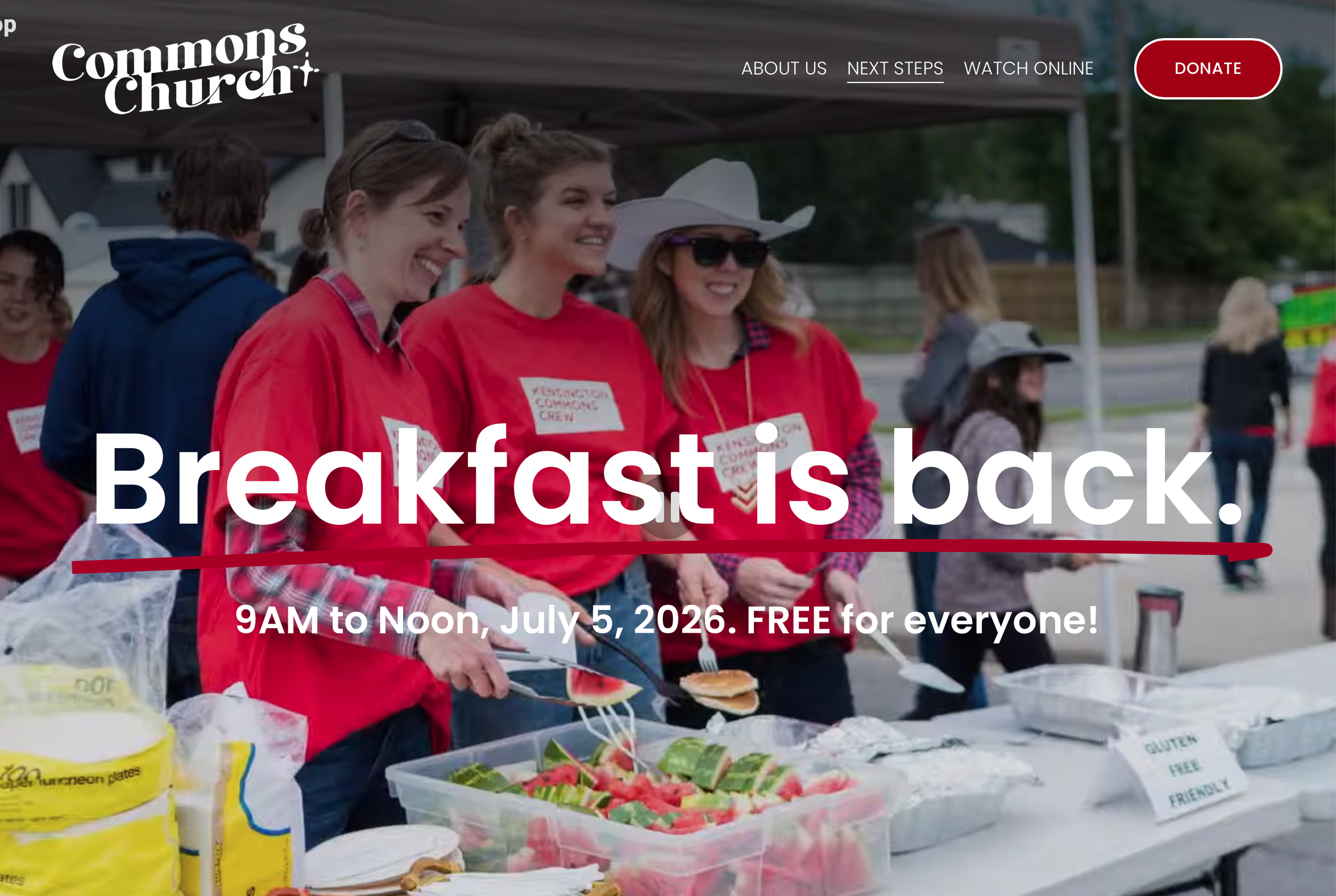 Kensington Commons Church Stampede Breakfast