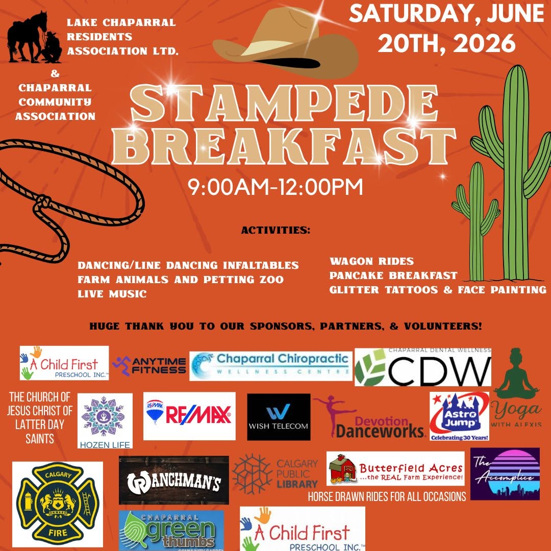 Lake Chaparral Residents Association Stampede Breakfast
