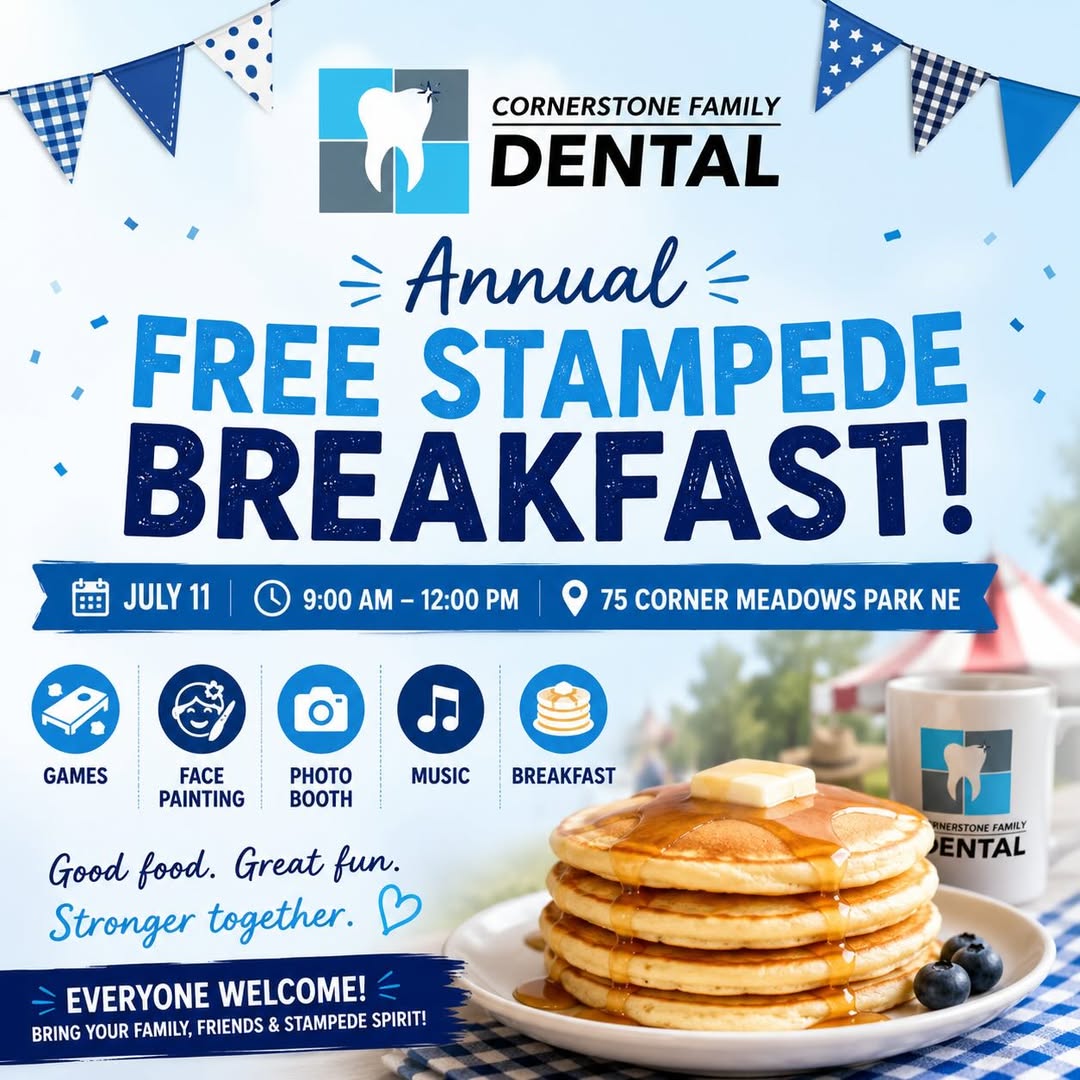 Cornerstone Family Dental Stampede Breakfast