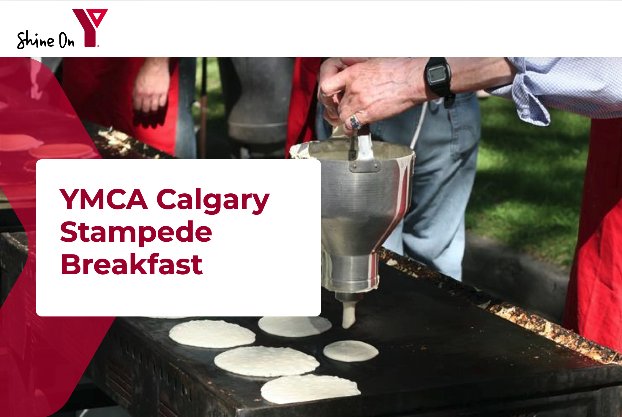 Poster: Brookfield Residential YMCA at Seton Stampede Breakfast