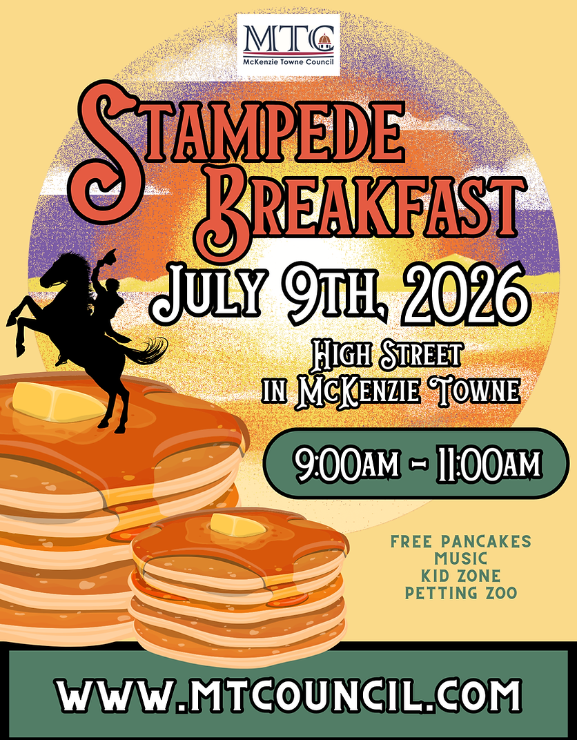 McKenzie Towne Centre Stampede Caravan Breakfast